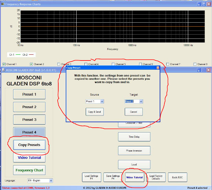 Gladen dsp 6to8 control panel 5